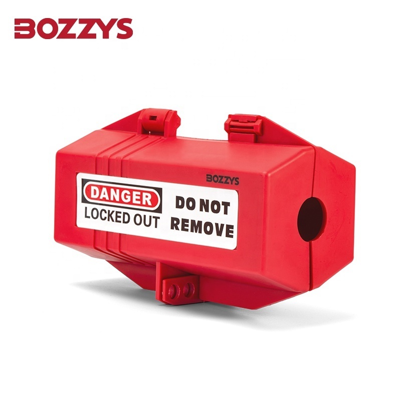 BOZZYS High Quality Electrical Plug Safety Lockout Device for Cables with a Dia. of 25mm