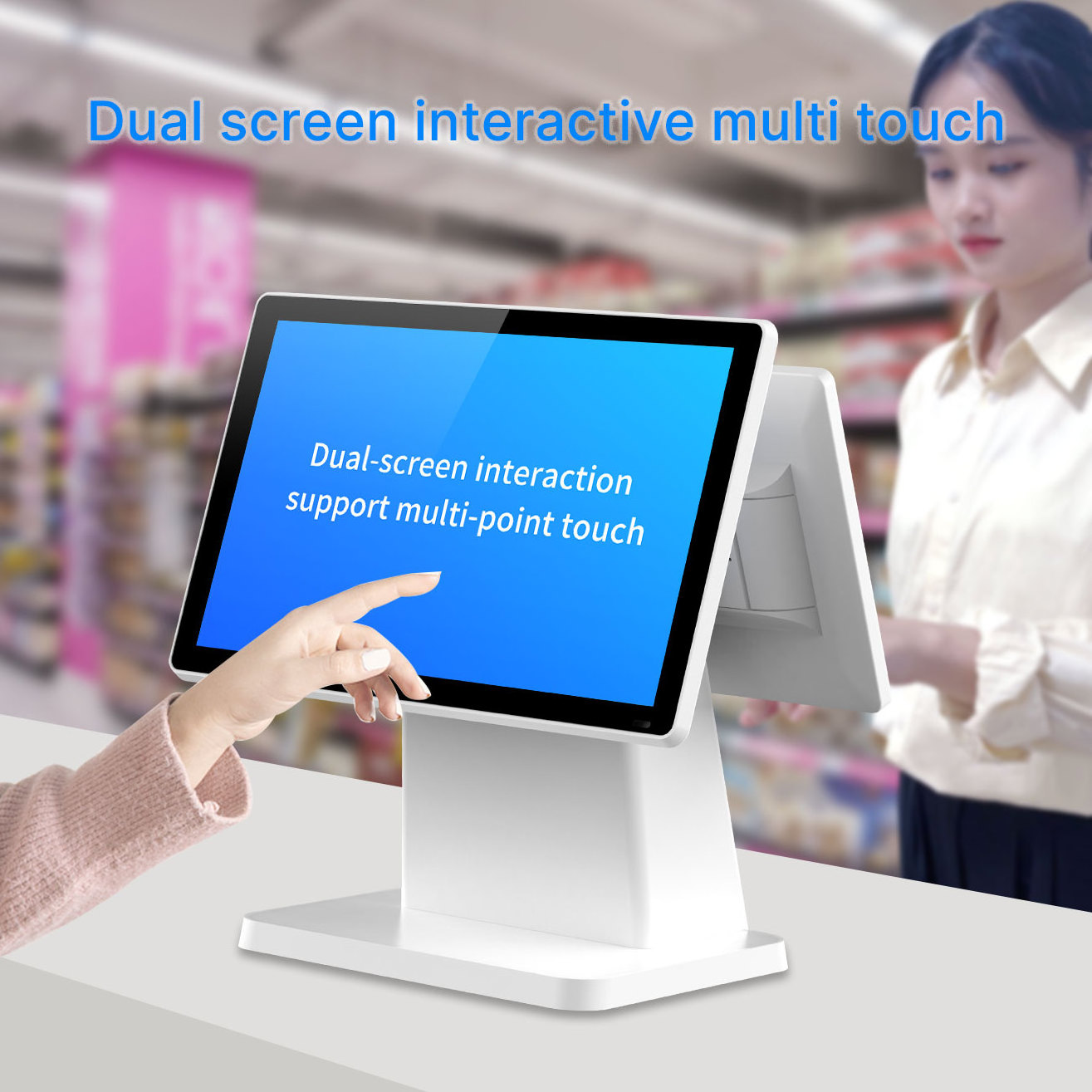 All In One POS Terminal System Android gas Station Hardware POS System Point Of Sale System