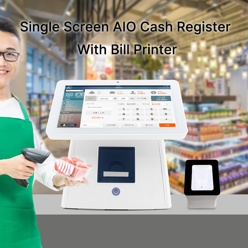 ODM OEM Display Restaurant Touch Screen POS System All In One Pos Cash Register