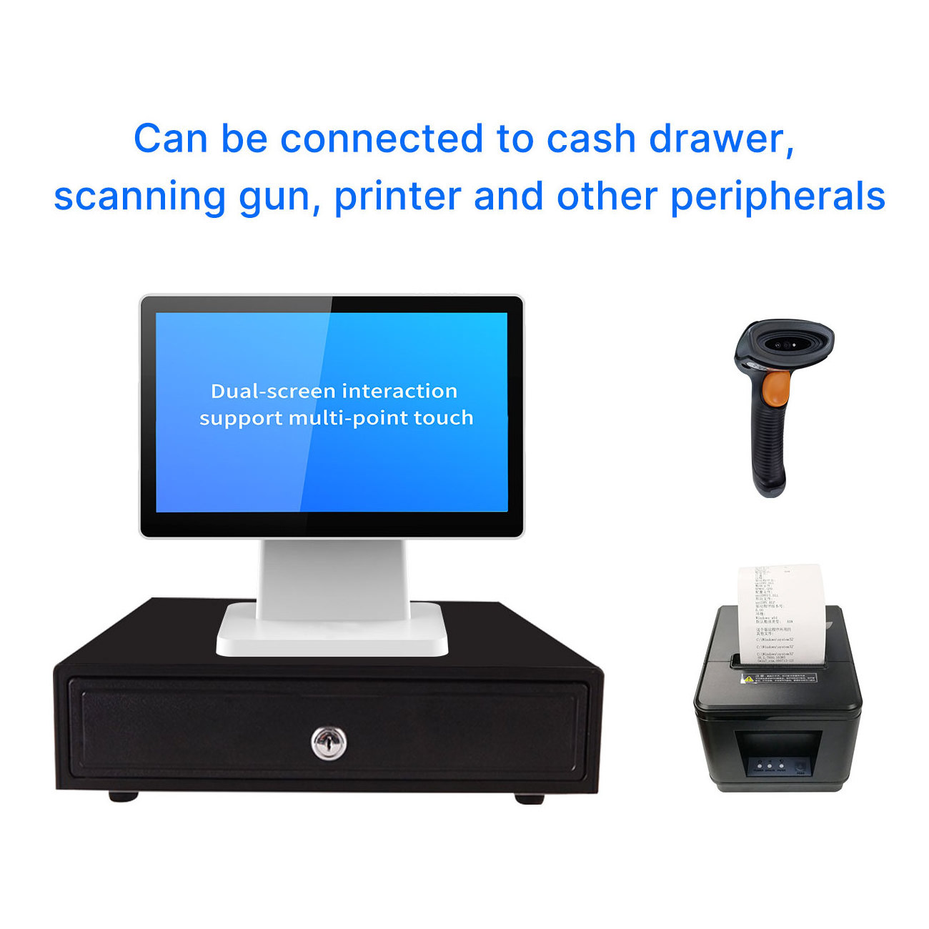 All In One POS Terminal System Android gas Station Hardware POS System Point Of Sale System