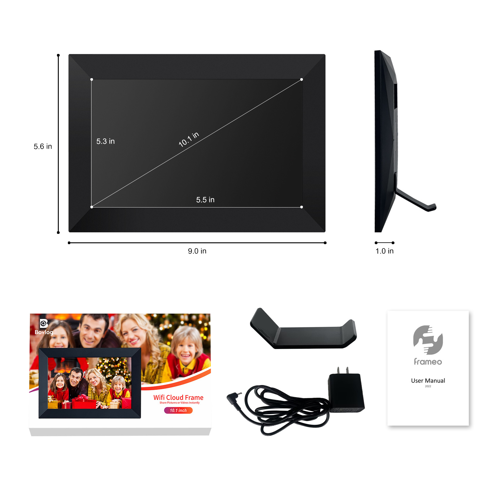 Best Gift Digital Memory Picture Display Marco Retratos Cuadro Porta Portaretrato Live Wifi Photo Android Digital Frame