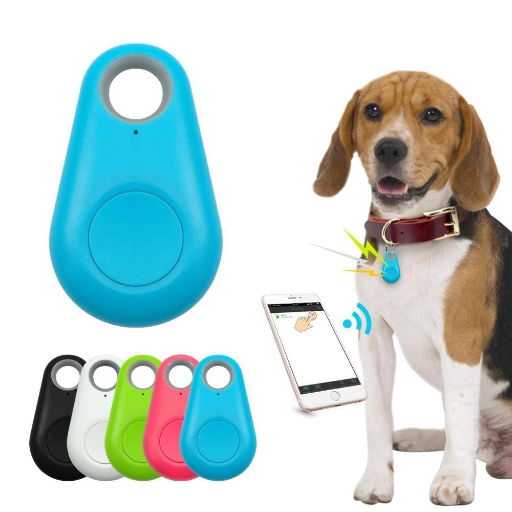 Pet Smart Tracker Mini Anti-Lost Waterproof Blueteeth Locator Tracer For Pet Dog Cat Kids Car Wallet Key Collar Accessories