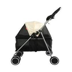 Lightweight Folding Pet Trolley Dog Cat Baby Pet Car Cage Stroller Travelling Pet Carriers Stroller