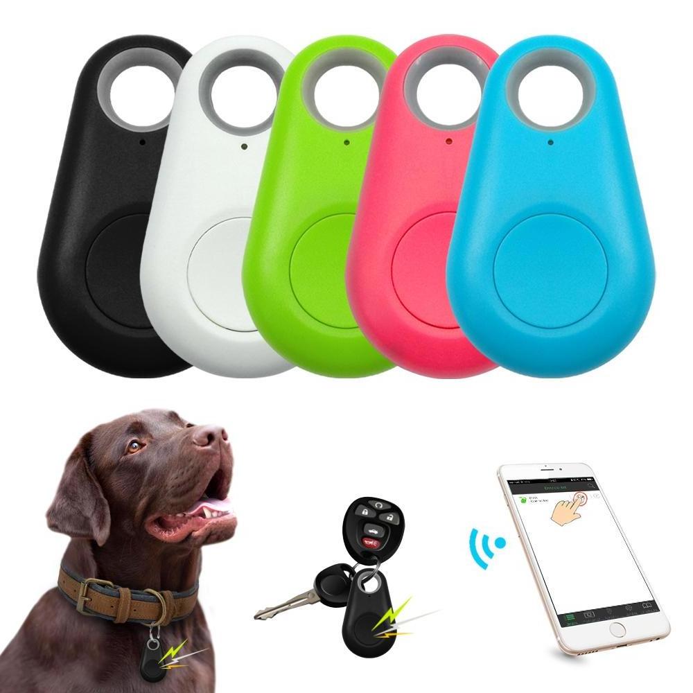 Pet Smart Tracker Mini Anti-Lost Waterproof Blueteeth Locator Tracer For Pet Dog Cat Kids Car Wallet Key Collar Accessories