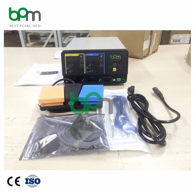 BPM-ES106 100W Monopolar Bipolar Diathermy ce iso Smoke Evacuator Esu Unit Electrosurgical Generator