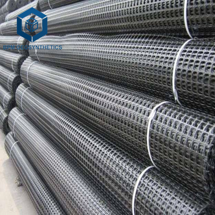 Civil Engineering Mesh Basalt Reinforcing PP Geogrid Price for Autohesion 100/10KN Geogrid