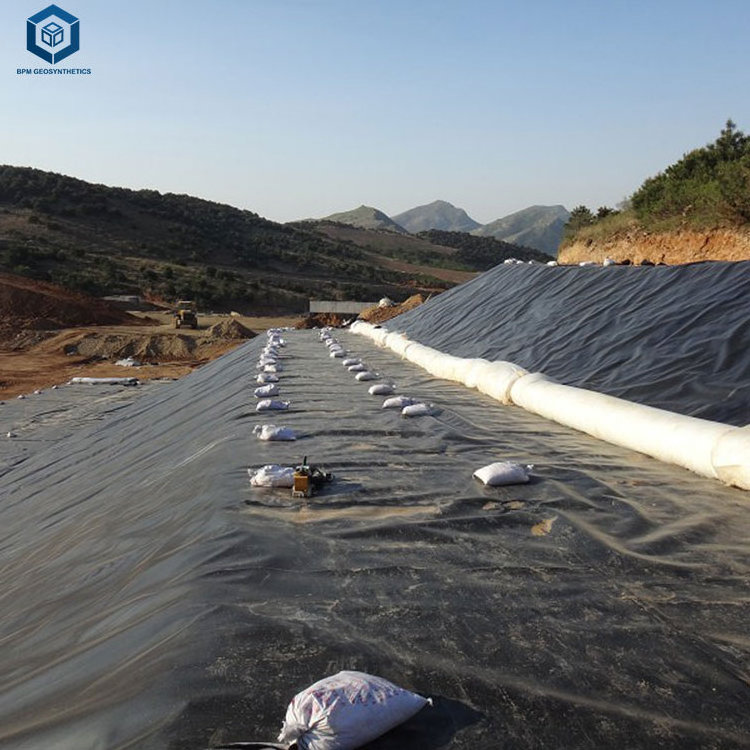 High Density Polyethylene Waterproof Flexible Pond Liner Geomembrane for Mining Projects in Ecuador