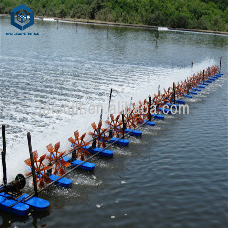 HDPE Plastic Smooth Black Geomembrane Shrimp Pond for Fish Shrimp Farming in South America