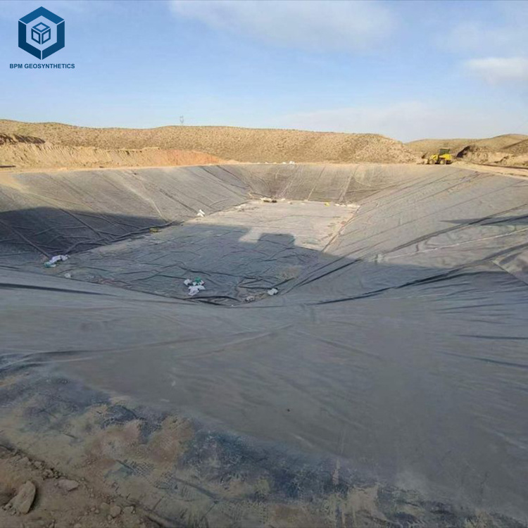 Wastewater Lagoons Plastic Waterproof Geomembrane 2mm HDPE Liner Roll for Mining Projects in Chile