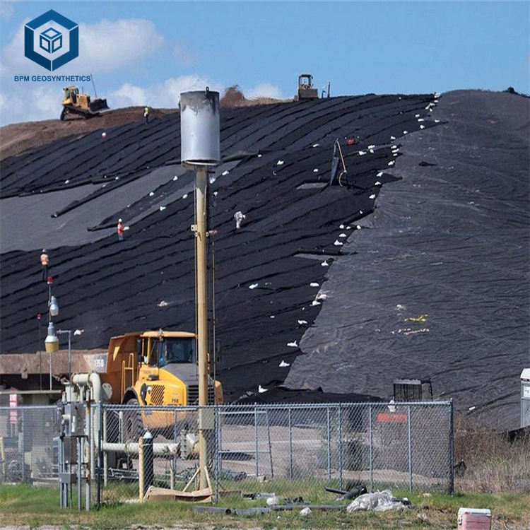 EPDM Virgin Material Plastic Landfill Pond Sealant Sheet Geomembrane Roll for Mining Project