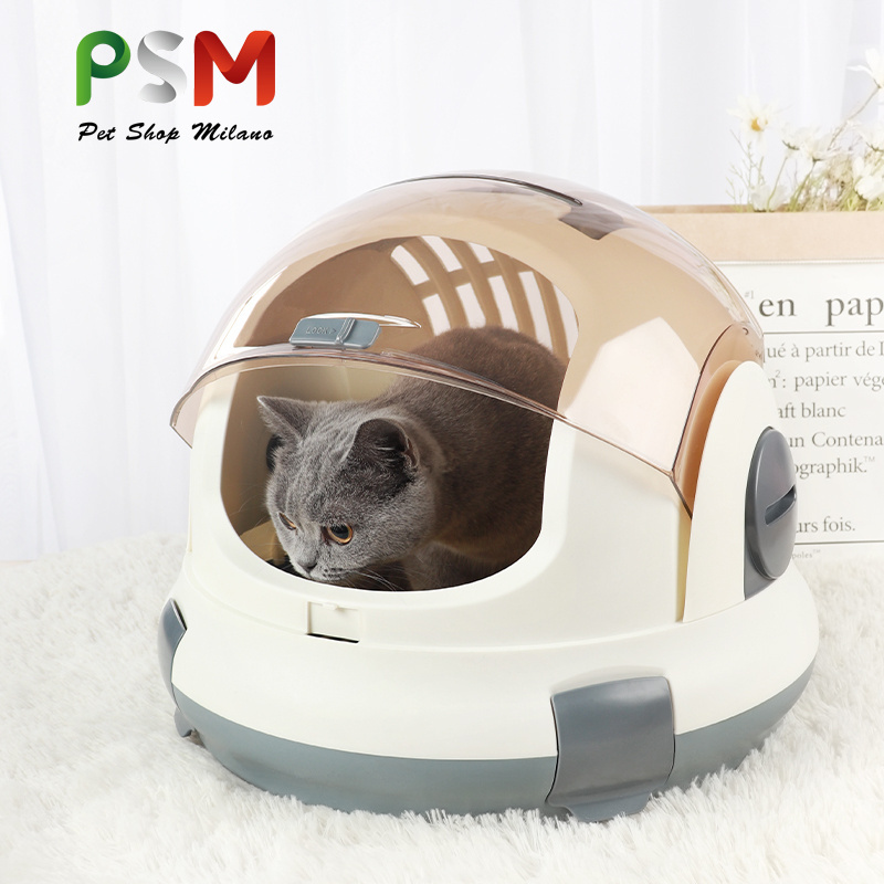 PSM Multi-function Space Pet House Portable Travel Accessories One Product Two Functional Cat Beds Cat Toilets