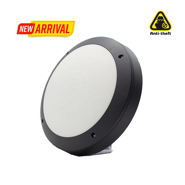 Hot sale ip65 motion light sensor anti-theft emergency bulkhead  led ceiling light with microwave sensor for balcony