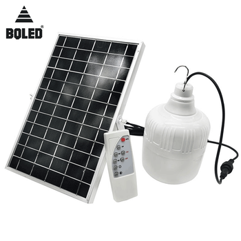 Led Rechargeable Solar Lights Usb Charging Solar Emergency  Bulb Solar Panels Camping Lamp portable Charging Solar Bulb