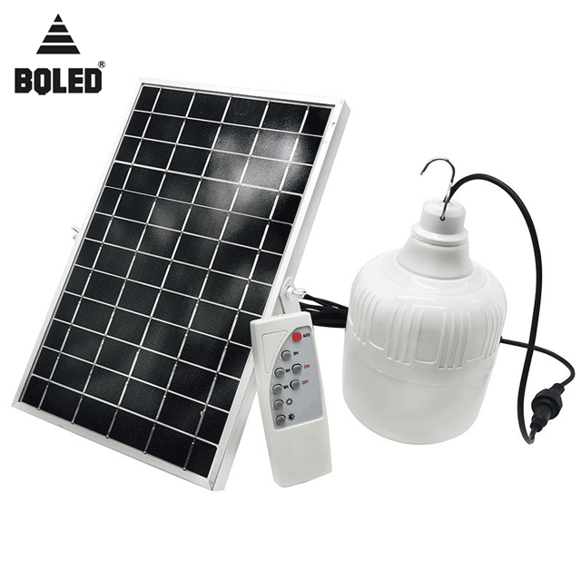 Multifunction Rechargeable Solar Emergency Light Remote Control Energy-saving Led Solar Emergency Bulb