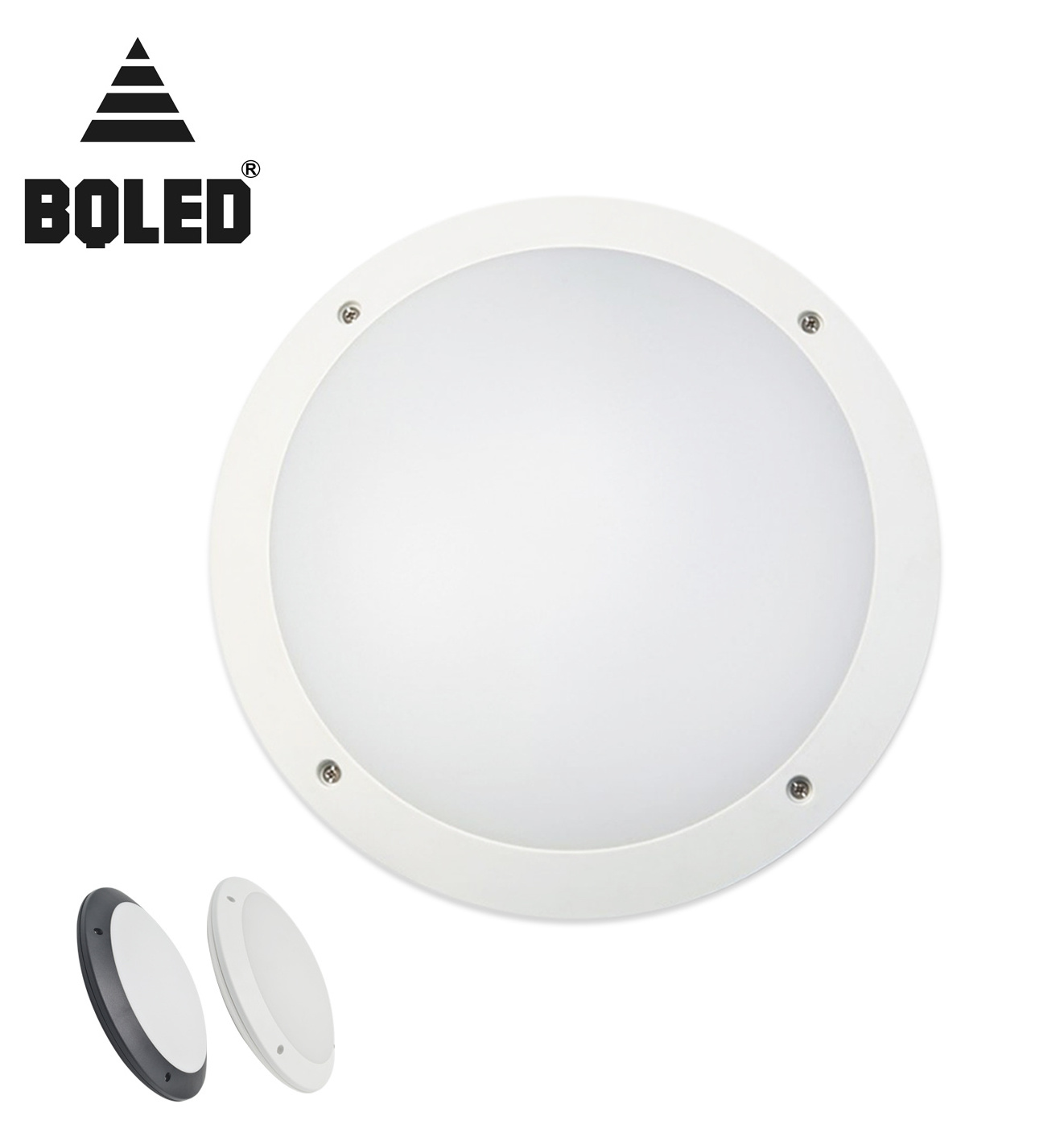 Wholesale Private tooling IK10 IP65 3 CCT &3 Powers  Motion Light Sensor Outdoor IndoorRound Led Ceiling Light