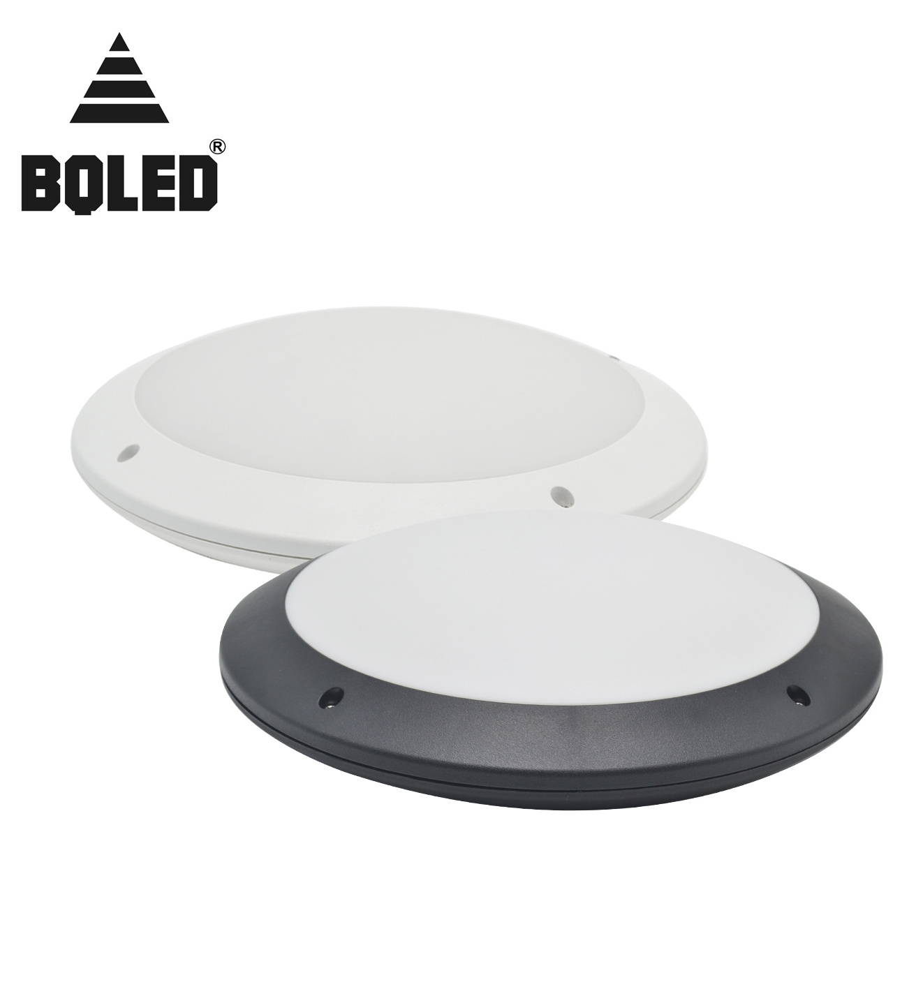 Outdoor IK10 ceiling light for home ceiling lamp fittings round corner LED bulkhead ceiling lights waterproof IP65