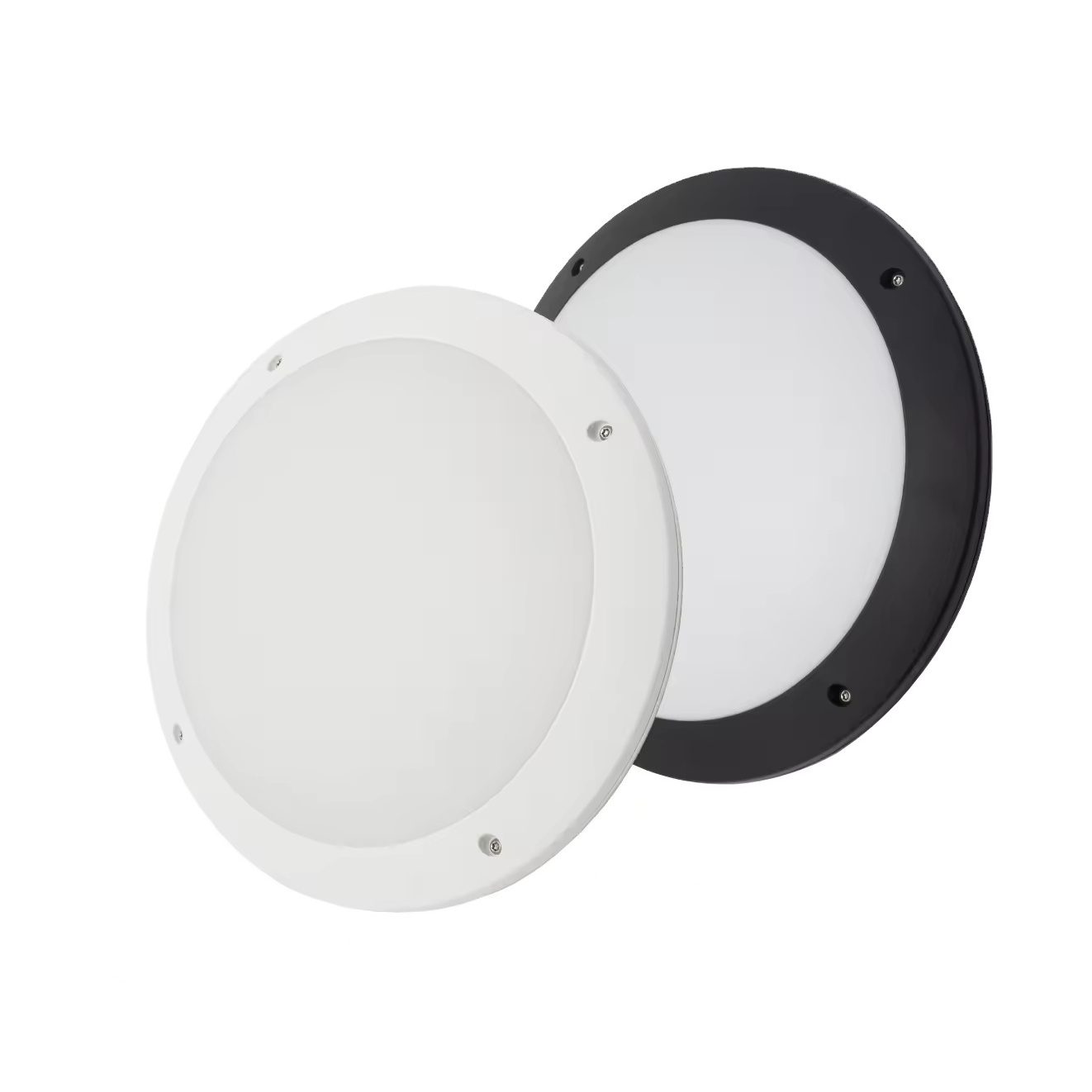 Outdoor IK10 ceiling light for home ceiling lamp fittings round corner LED bulkhead ceiling lights waterproof IP65