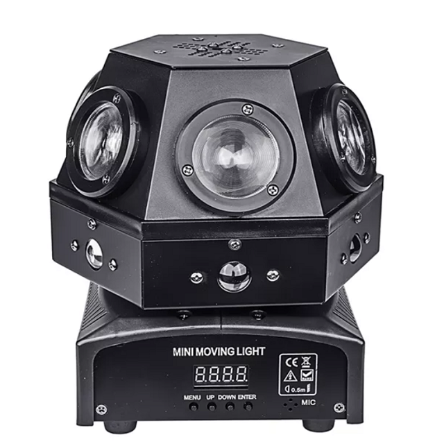 2022 new Voice-activated rotating laser light beam nightclub disco light ktv  dance hall rock bar stage light