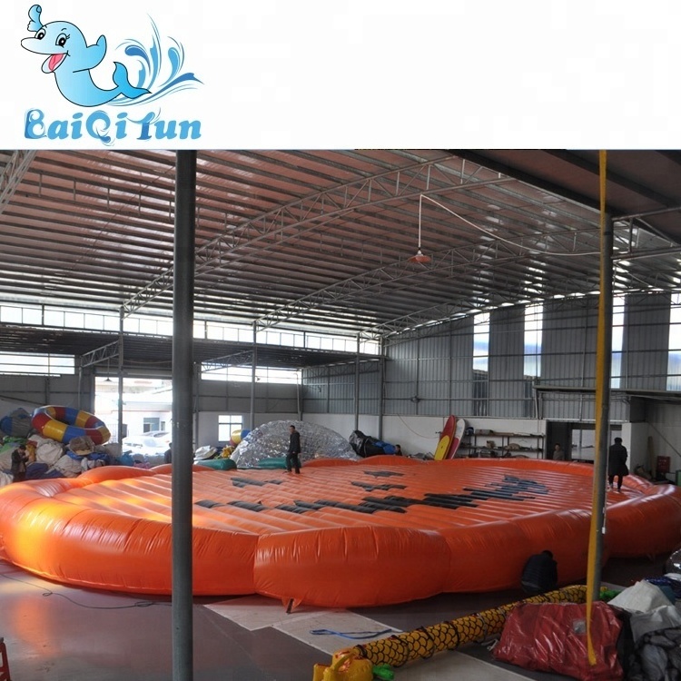 Funny Large Inflatable Jump Pad, Inflatable Pumpkin Pad for Kids