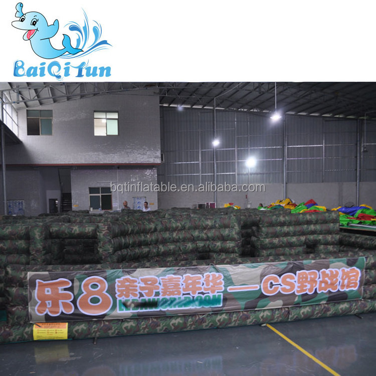 Inflatable Paintball Field Inflatable Paintball Bunker Wall for Challenge Training inflatable maze