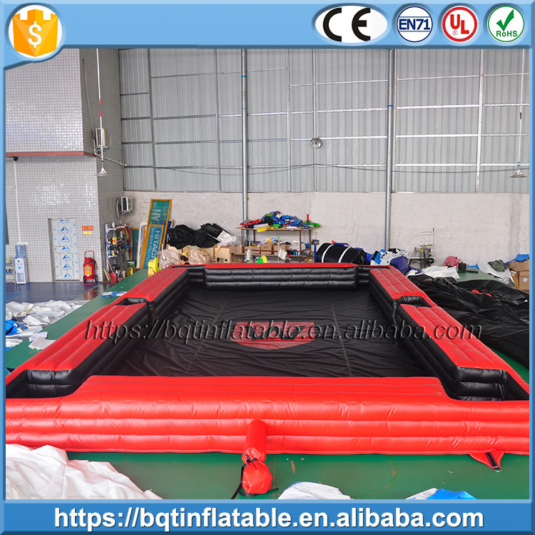 Hot selling games play inflatable football snooker inflatable pool table pitch snooker