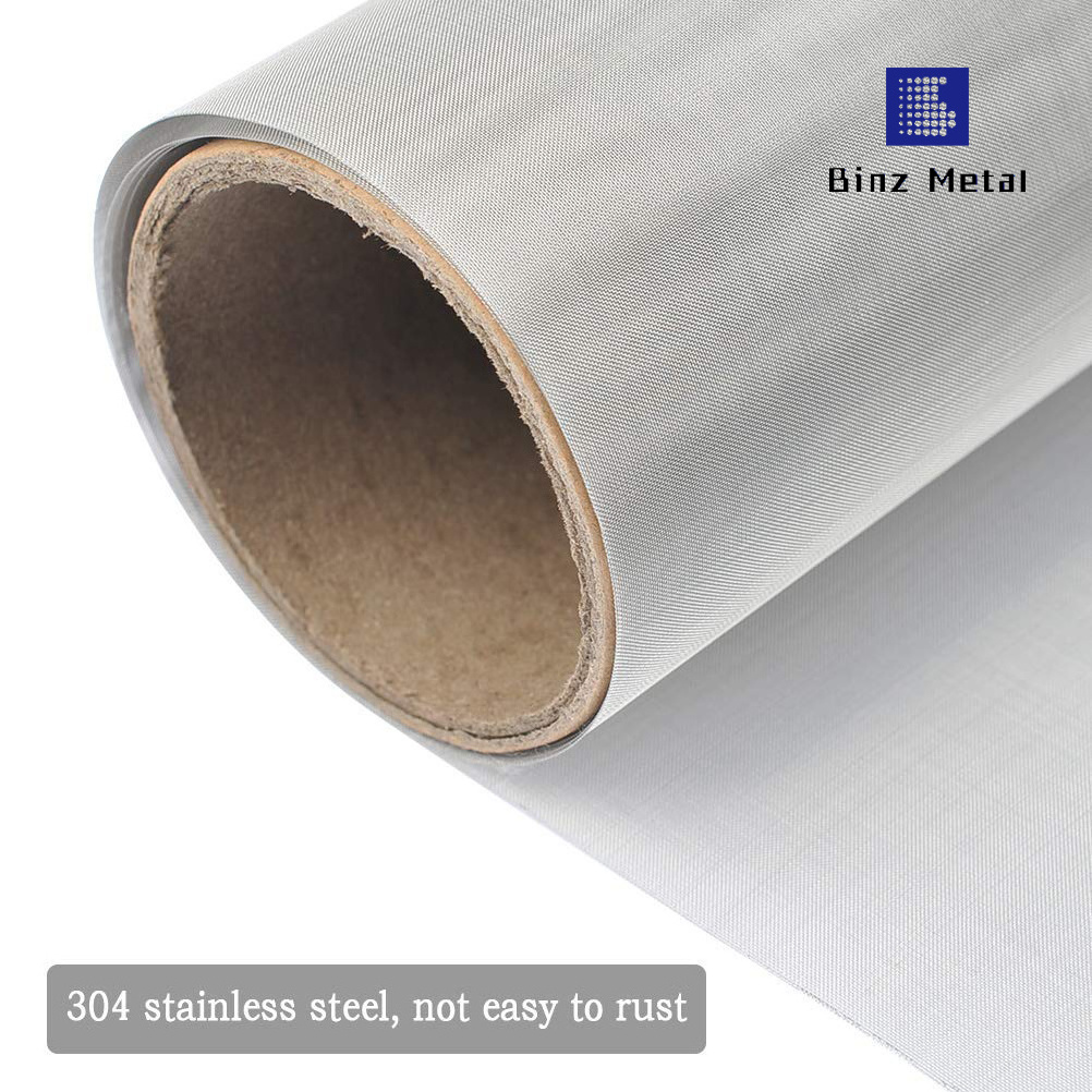 304 316 316L 300 micron woven stainless steel mesh filter mesh