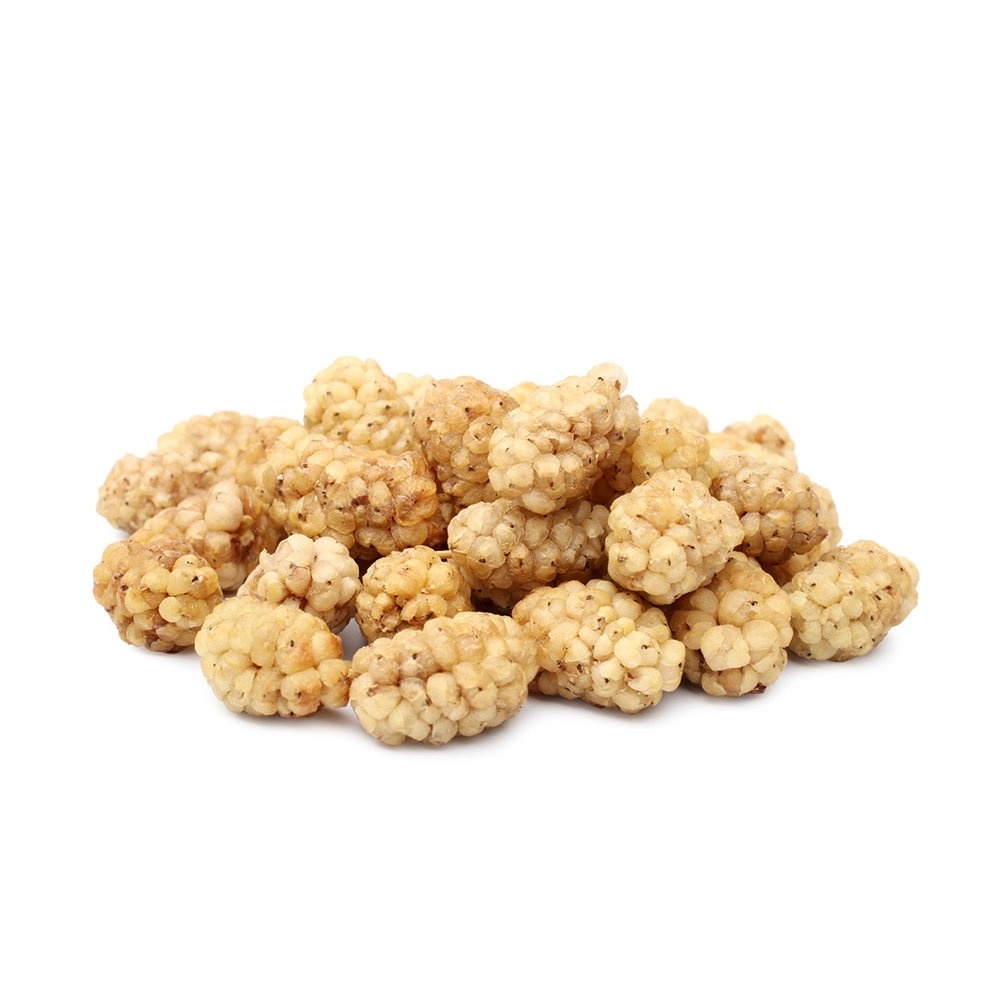 First Quality Natural Dried White Mulberries Cleaned Dried Sweet Sun Dried