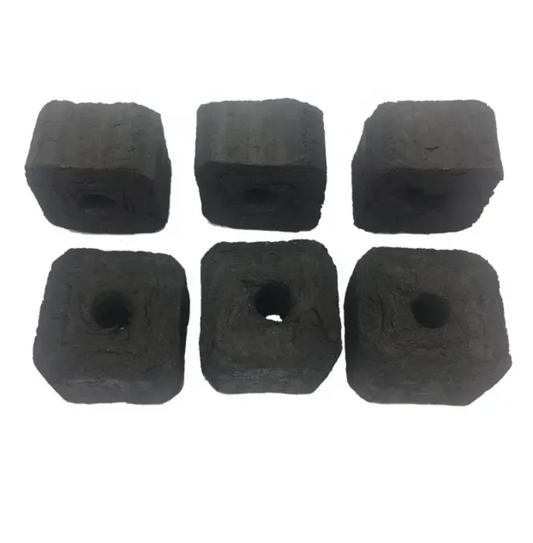 Hookah Nature Best Black Bamboo Price Cutting Briquettes Sawdust Charcoal Shisha Cooking coconut Coal Cube Square