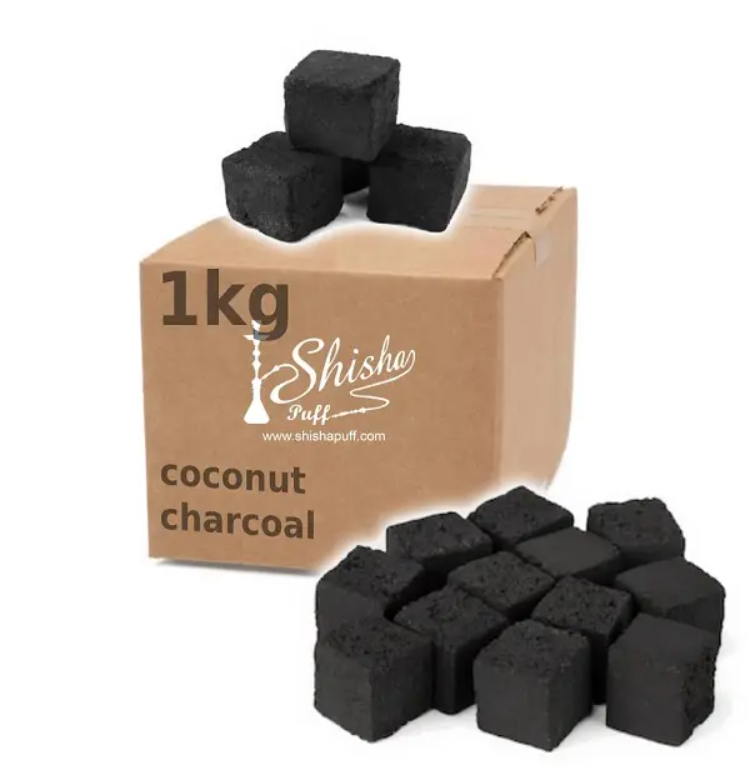 Hookah Nature Best Black Bamboo Price Cutting Briquettes Sawdust Charcoal Shisha Cooking coconut Coal Cube Square