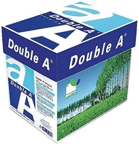 Double A Copy Paper A4 80 gsm, 75 gsm, 70 gsm 500 sheets Thailand manufacturer Cheap Price