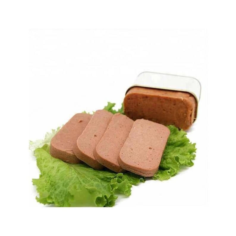 340g bulk wholesale canned chicken meat luncheon meat halal canned meat for hotpot or snack