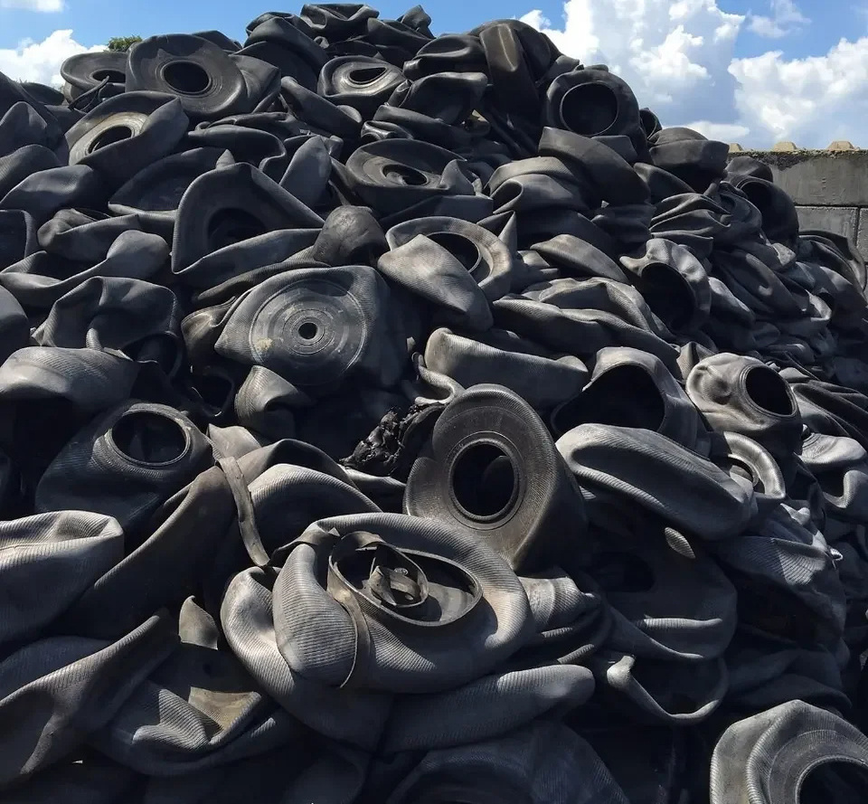 Top quality Used Butyl Bagomatic Bladders Rubber Scrap