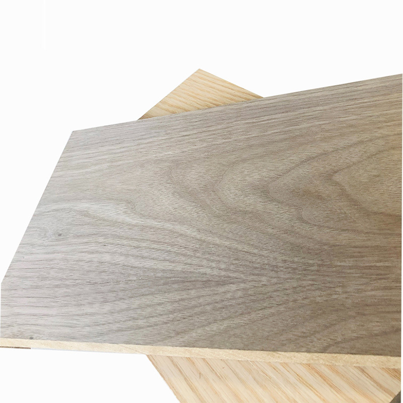 Best Selling Rotary /sliced /crown cut walnut/red oak/ sapele/beech /ash/teak veneered mdf/plywood from shandong linyi factory