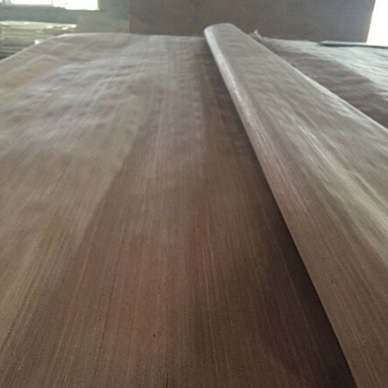 Super Quality Engineered Padouk Timber Wood Veneer / Recon Wood Veneer / Reconstituted Face Veneer For Plywood