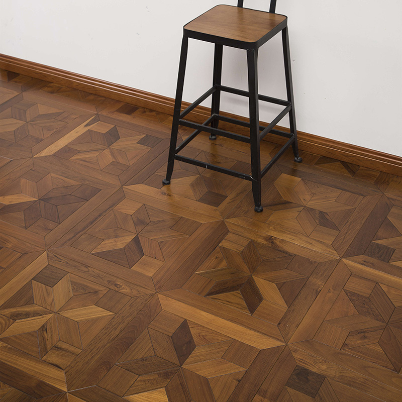 Super Quality house use wooden laminate solid wood parquet flooring