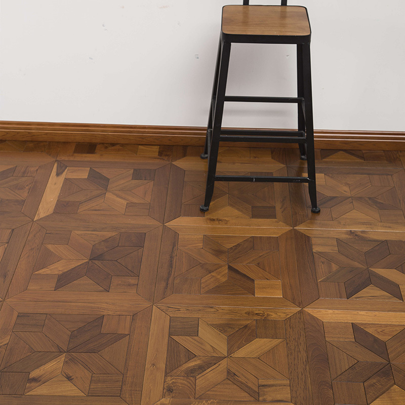 Super Quality house use wooden laminate solid wood parquet flooring