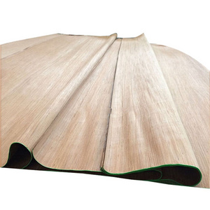 Super Quality Engineered Padouk Timber Wood Veneer / Recon Wood Veneer / Reconstituted Face Veneer For Plywood