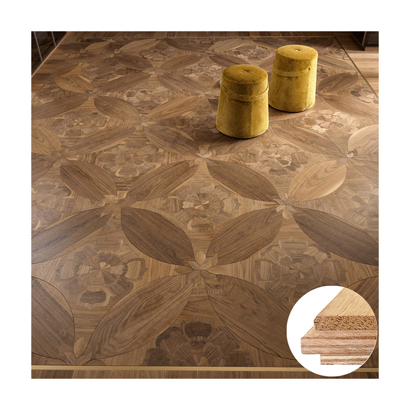 Factory Price Brazilian walnut wood floor luxury versaille parquet massif parquet bois bne piso flotante de madera