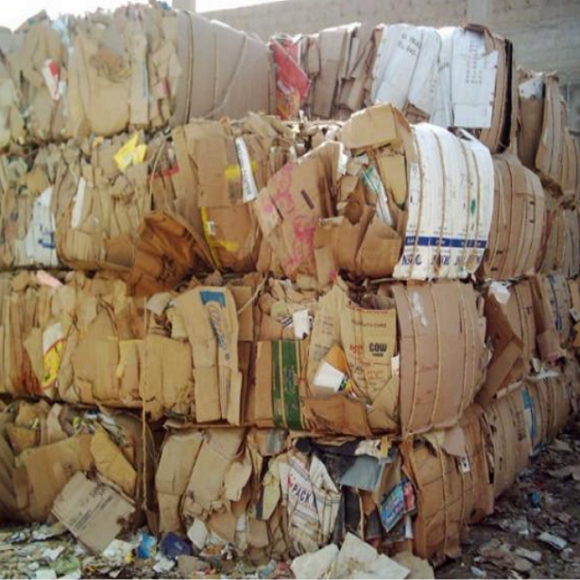 High quality over Issued Newspaper Scraps Kraft Paper Scrap Occ Waste Paper Cardboard Tissue Scrap