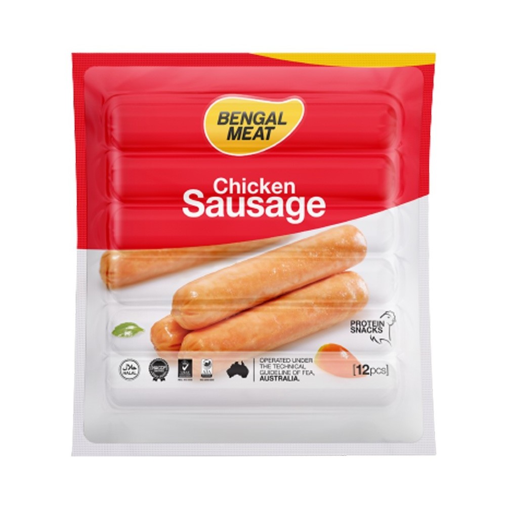 Customizable Colors Fresh Date Good Quality Chicken Sausage Snack Sausages