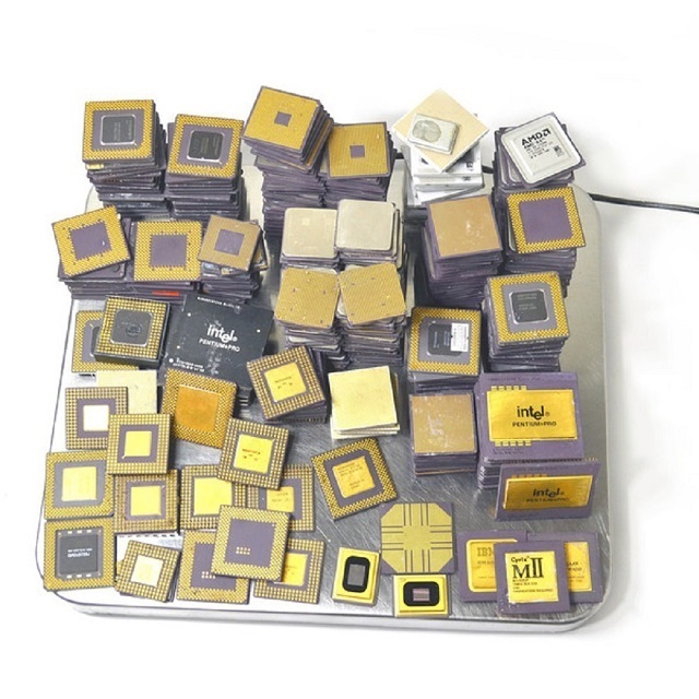 Wholesale Bulk Cpu Chips Ceramic 12th generation Cpu Scrap With Gold Pins Processors Scr Cpu