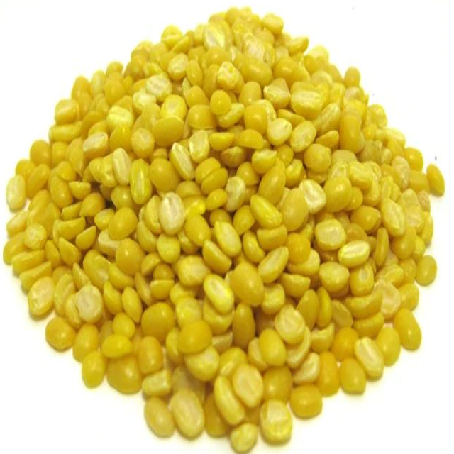 Highest quality Natural hulled green mung bean peeled green mung bean yellow split mung bean