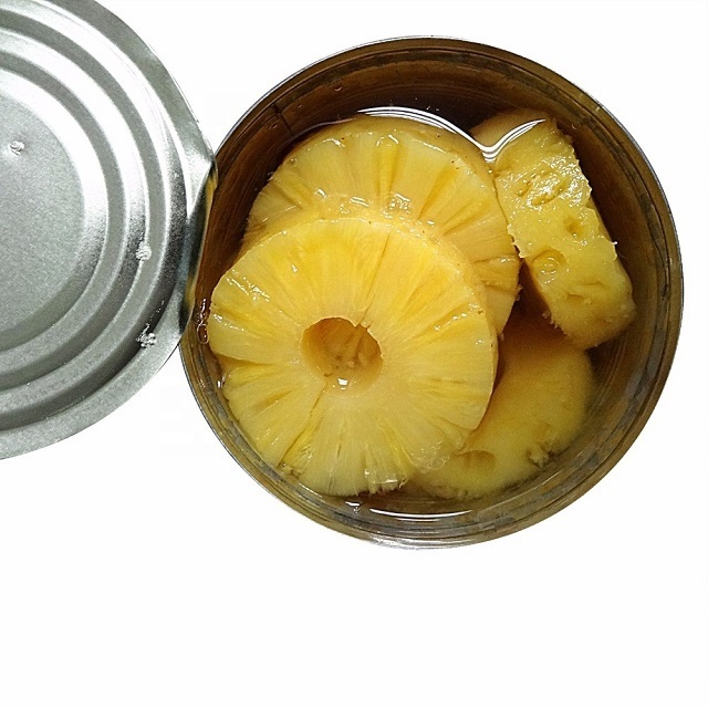 Factory Supply Canned Fruit Canned Food Fresh Pineapple In Syrup Canned Pineapple Cheap Price