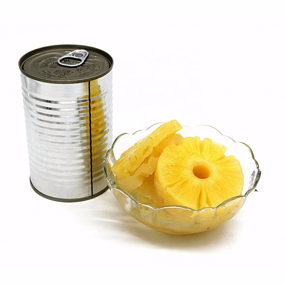 Factory Supply Canned Fruit Canned Food Fresh Pineapple In Syrup Canned Pineapple Cheap Price