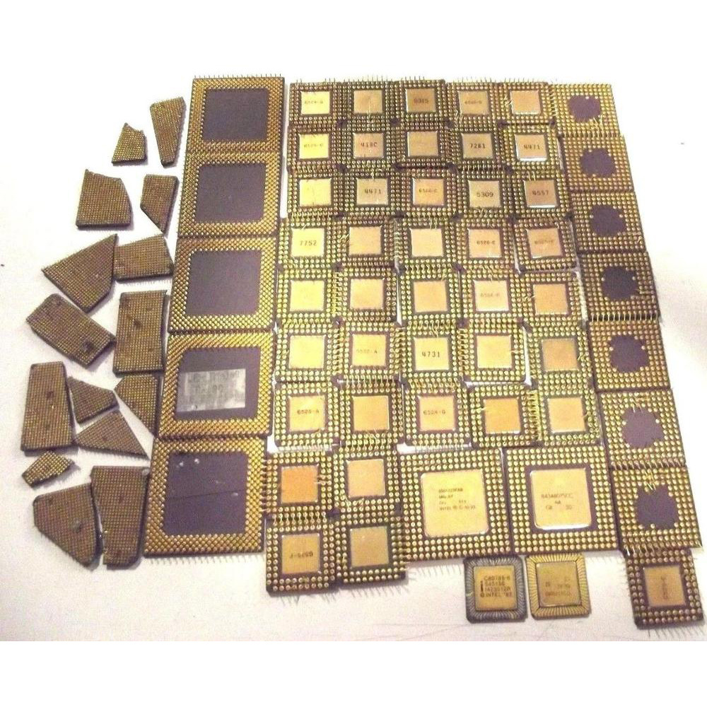 Wholesale Bulk Cpu Chips Ceramic 12th generation Cpu Scrap With Gold Pins Processors Scr Cpu