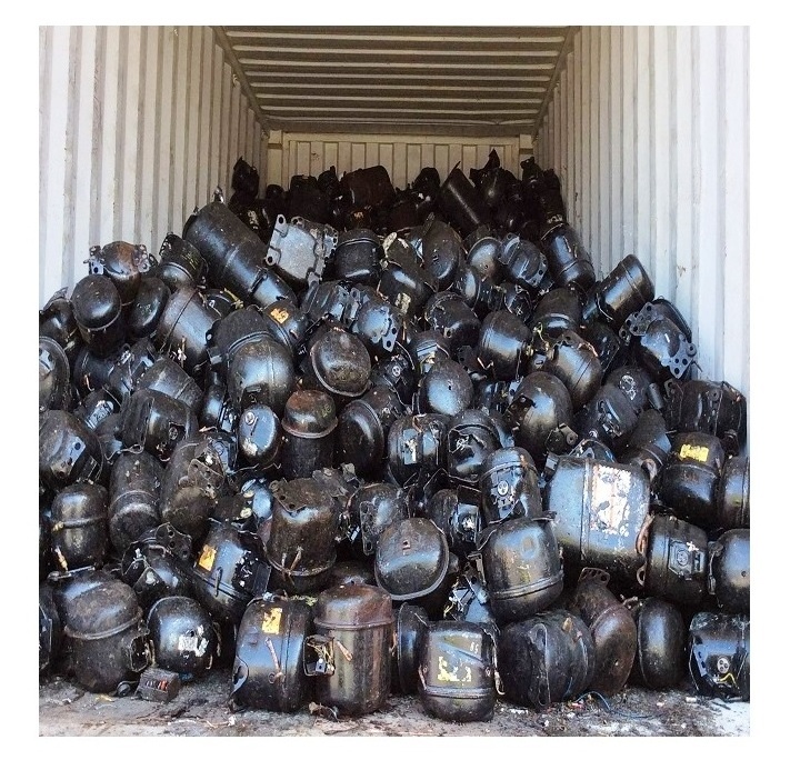 Top Grade Ac Compressor Scrap / AC Fridge Compressor Scrap Used Refrigerator Compressor Scrap Low price