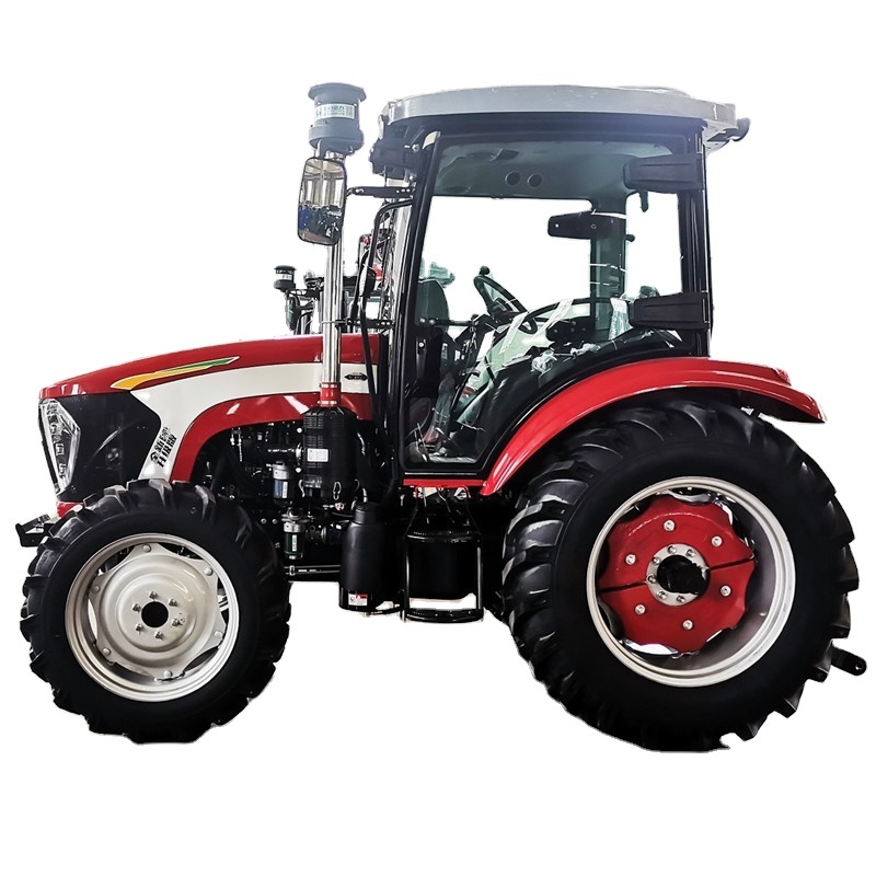 Shandong factory Mini Farming 70hp 80hp 90hp 100hp 120hp 130hp 140hp 150hp Tractor Price Agricultural Tractor for Front Loader