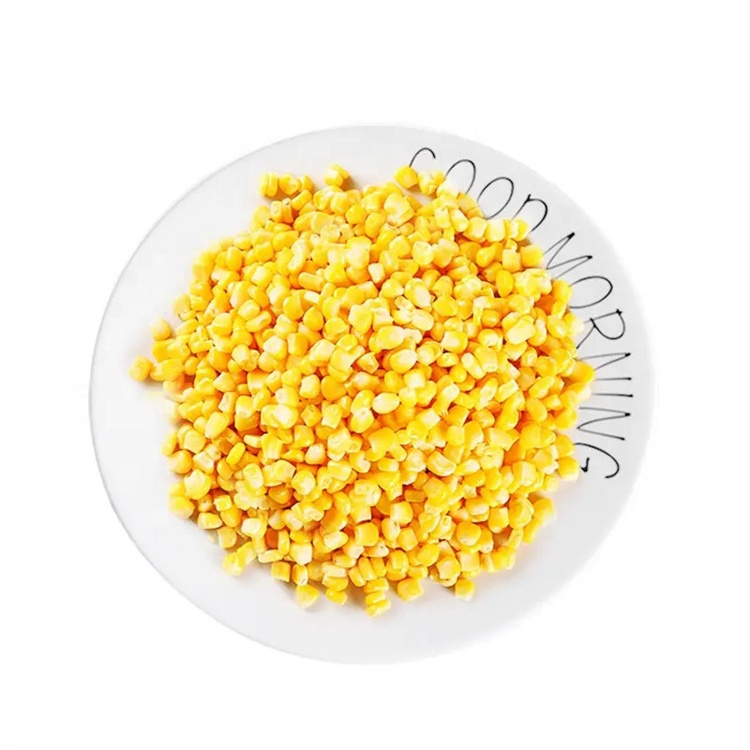 High Quality / Top Brazilian / Wholesale IQF Frozen Sweet Corn Kernel Organic Chinese Frozen Vegetables Whole Kernel Corn BRC Certified to Export