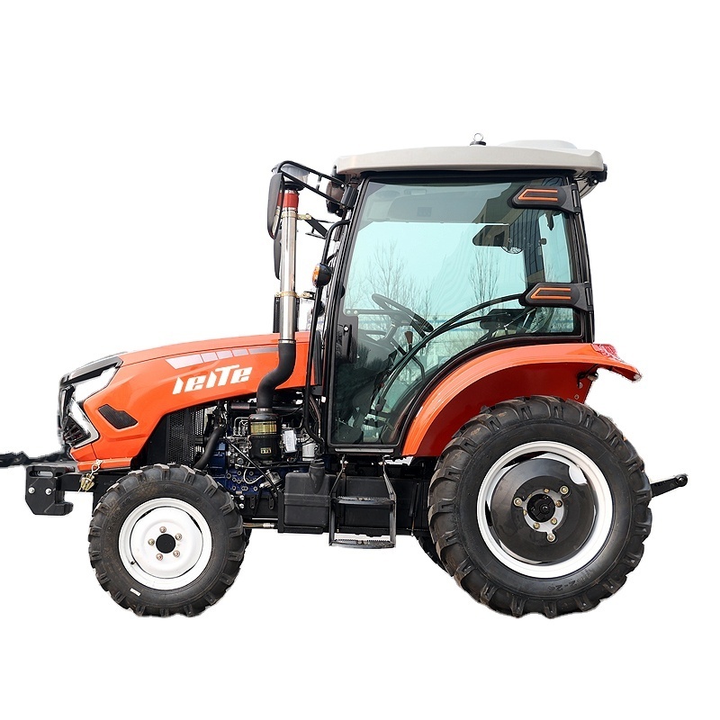 Tractors For Agriculture Used Construction Equipment Traktor 4x4 Mini Farm 4wd Compact Tractor