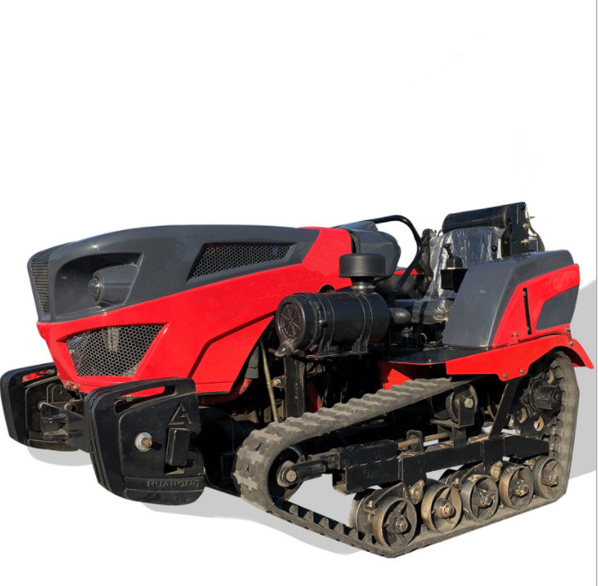 CE certified wet and dry land use favorable price 35 HP small diesel rubber crawler tractor with custom logo